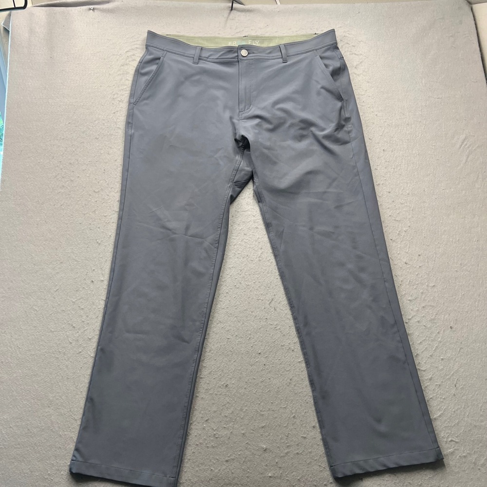 Free Fly Nomad Pants Mens 38x32 Gray Performance Stretch Fishing Travel Trousers